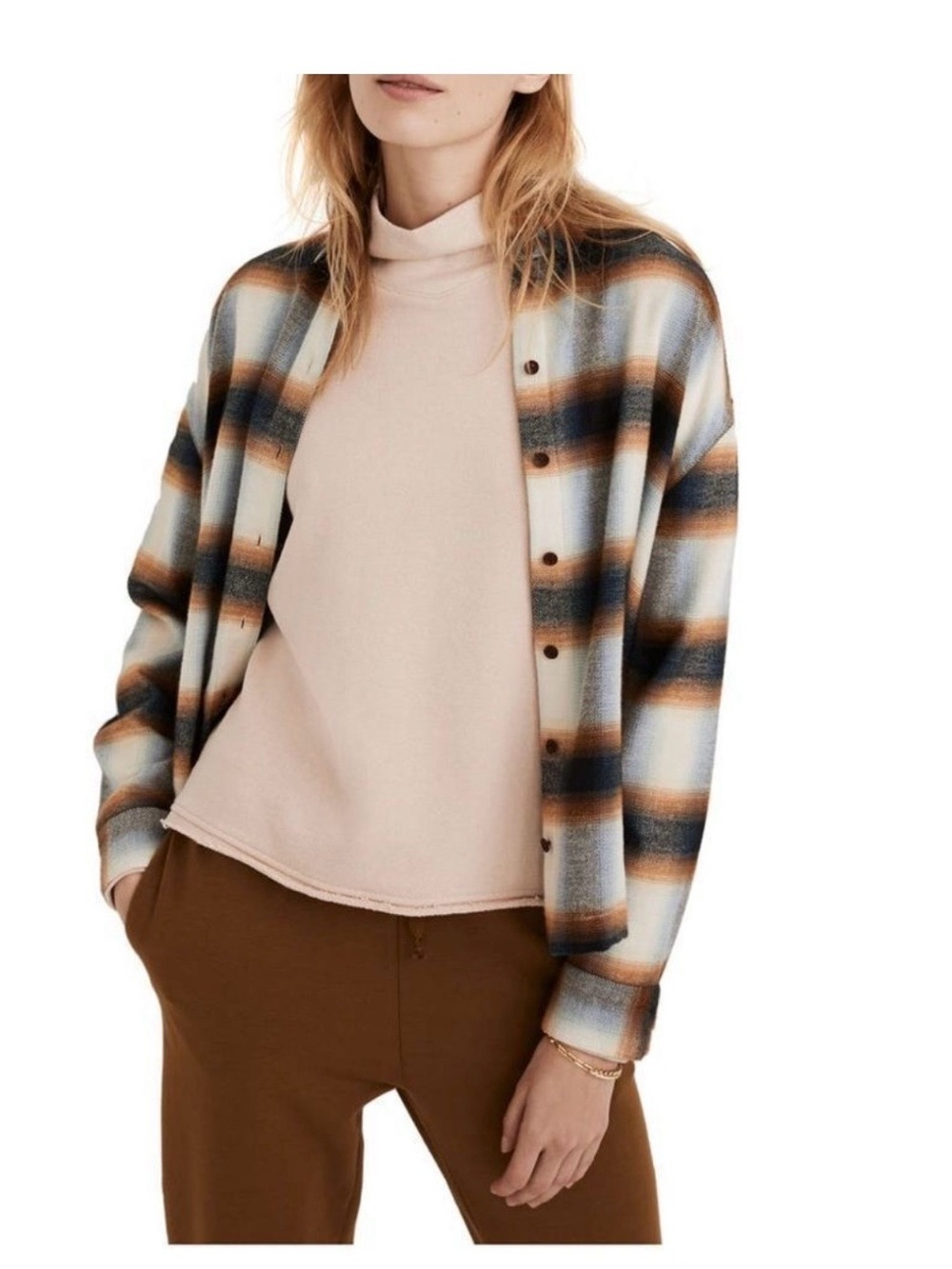 Madewell plaid shirt